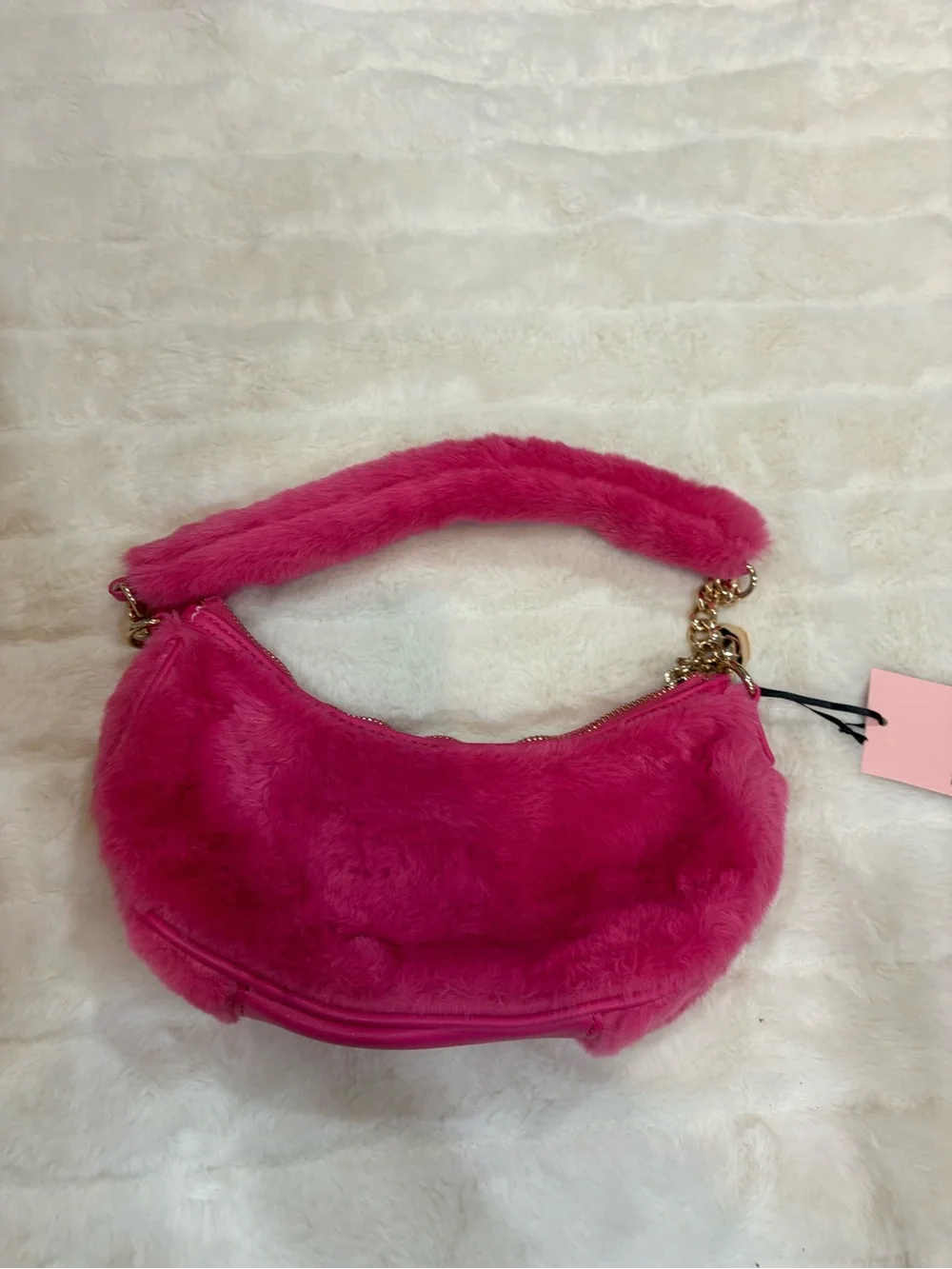 Juicy Couture plush faux